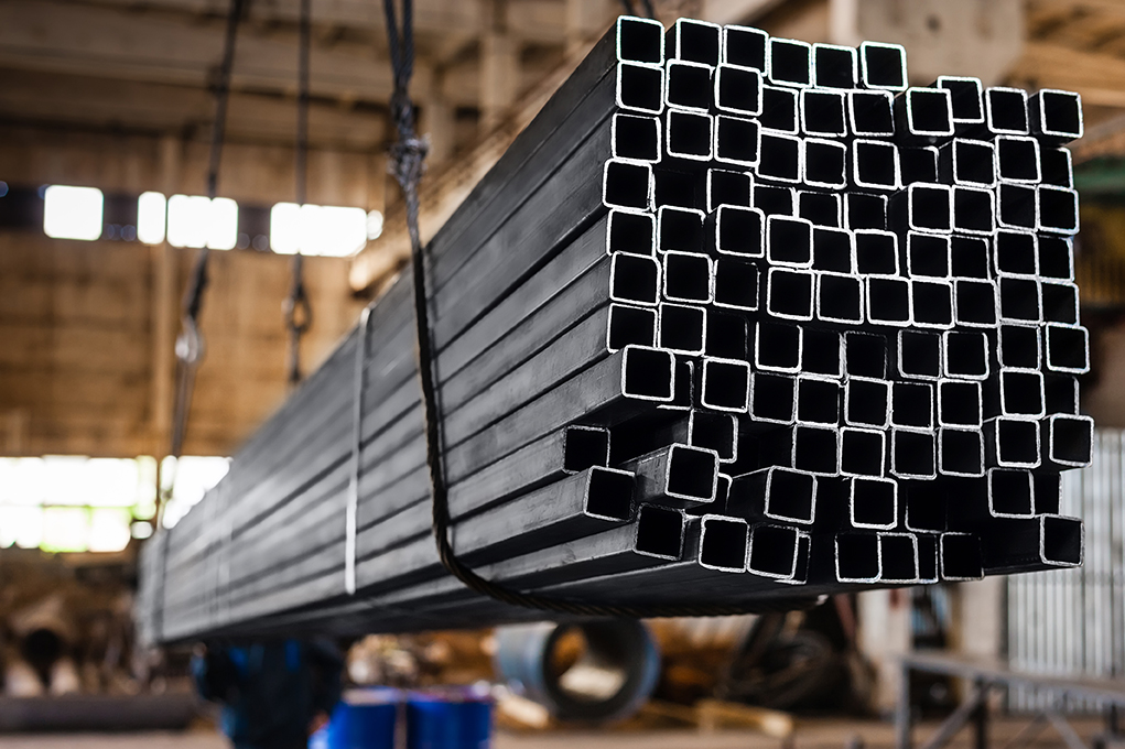 Square steel tubes